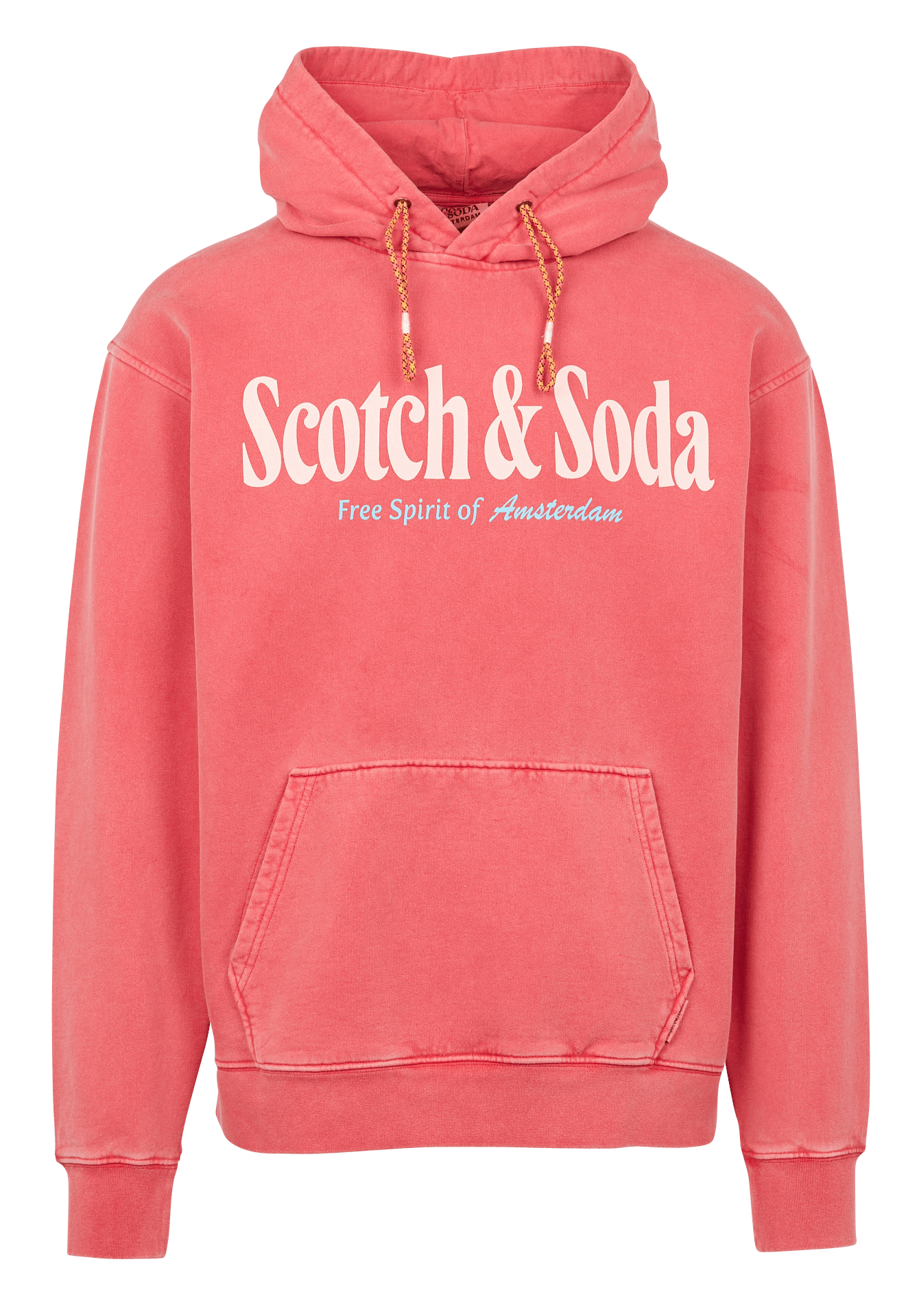 Sale Katoenen Sweater Met Capuchon En Zeefdruk Hollywood Flame Scotch And  Soda - Heren | Place des Tendances