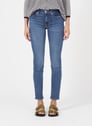 7 FOR ALL MANKIND Mid Blue Jeans stone
