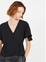 THE KOOPLES BLACK Zwart
