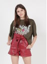 TWINSET FRAMBOISE FONCE Rood