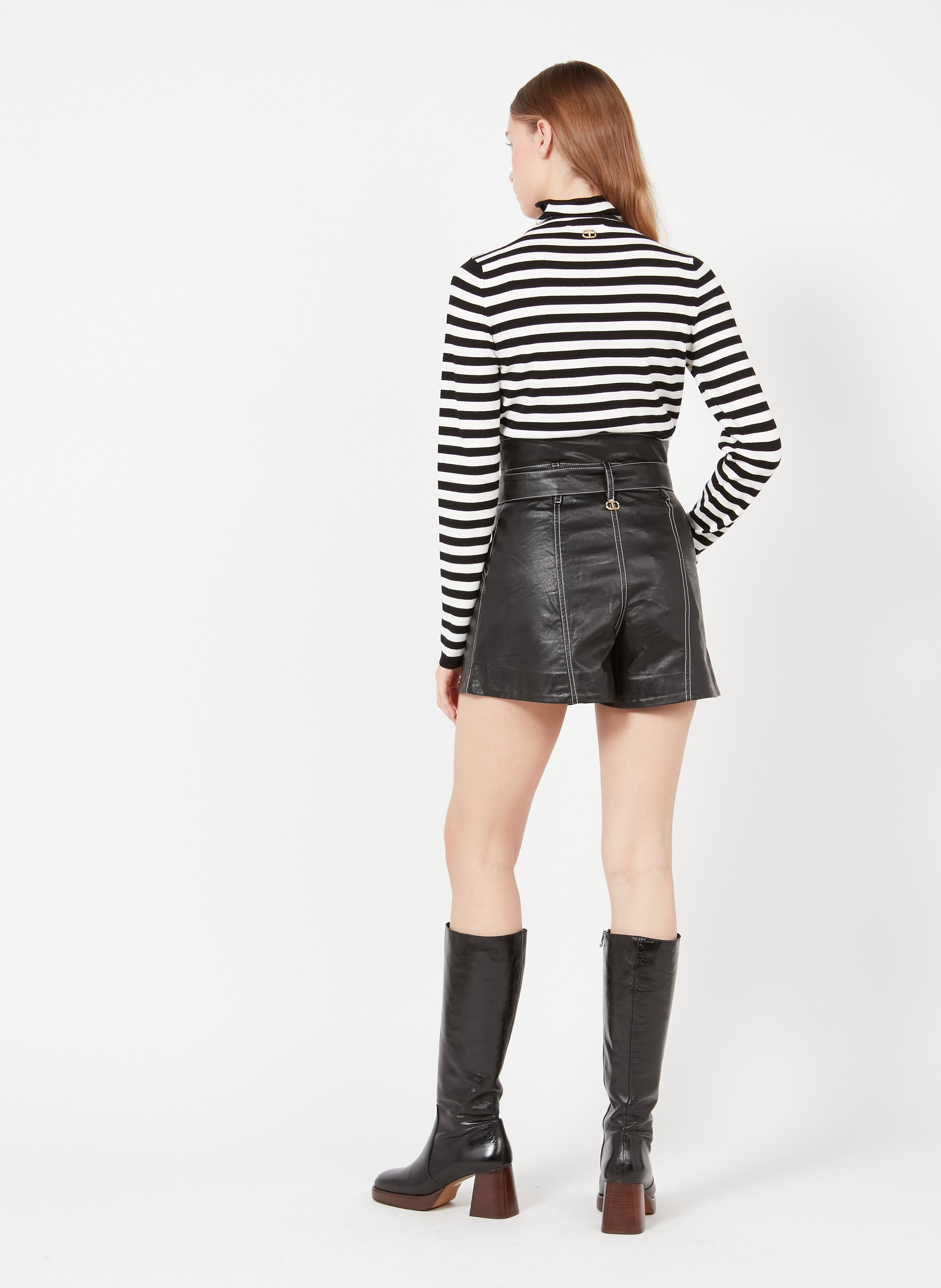 Schoenen Hoge laarzen Dames Schoenen Boots Hoge laarzen Vintage Hoge laarzen  Bottes noires taille 37 dance4life.com
