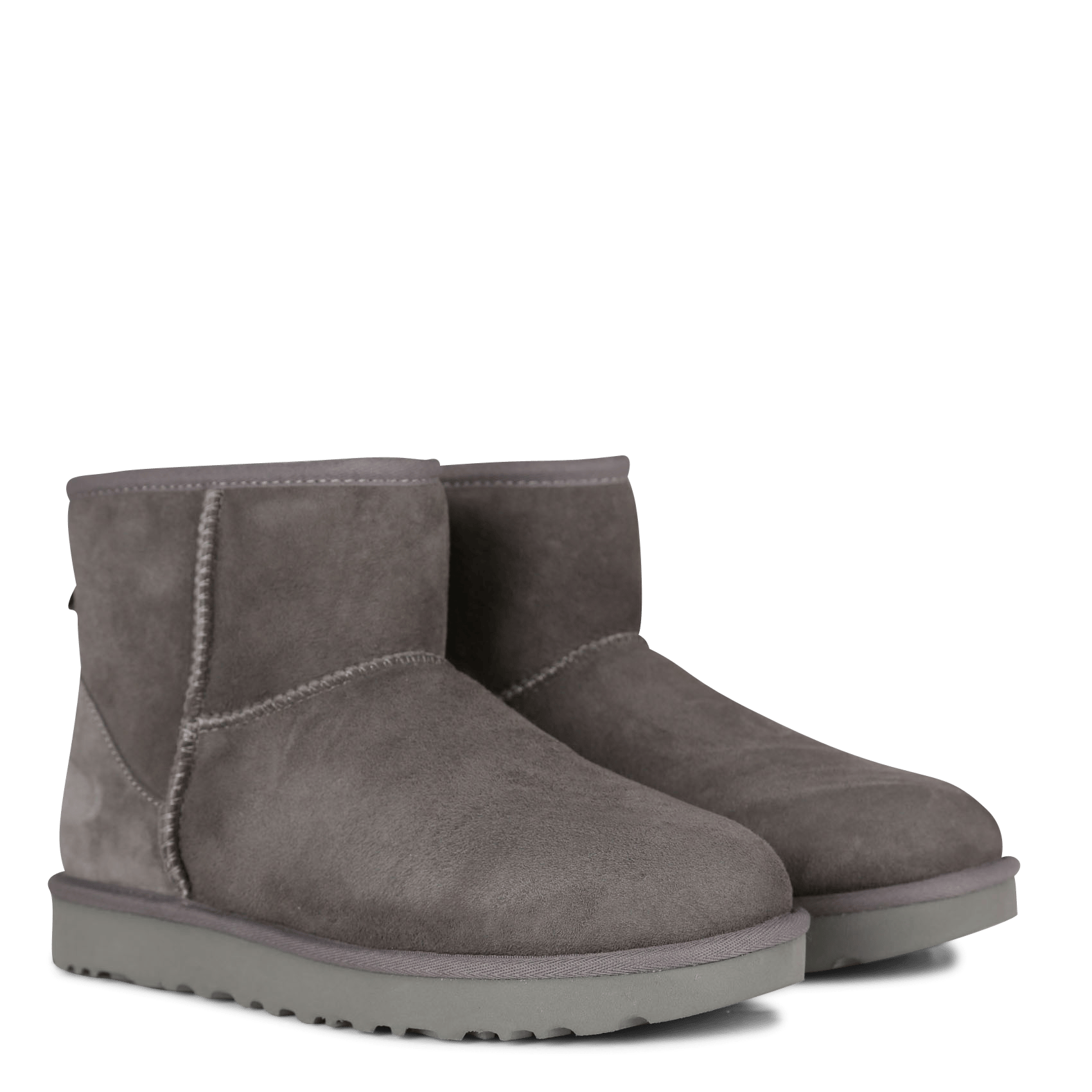 Leren Boots - Classic Ii Mini Grey Ugg - Dames | Place des Tendances
