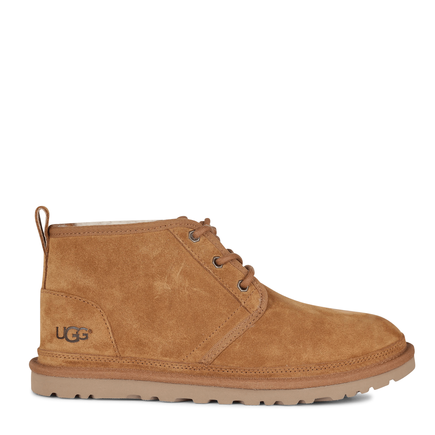 Leren Veterlaarsjes Chestnut Ugg - Dames | Place des Tendances