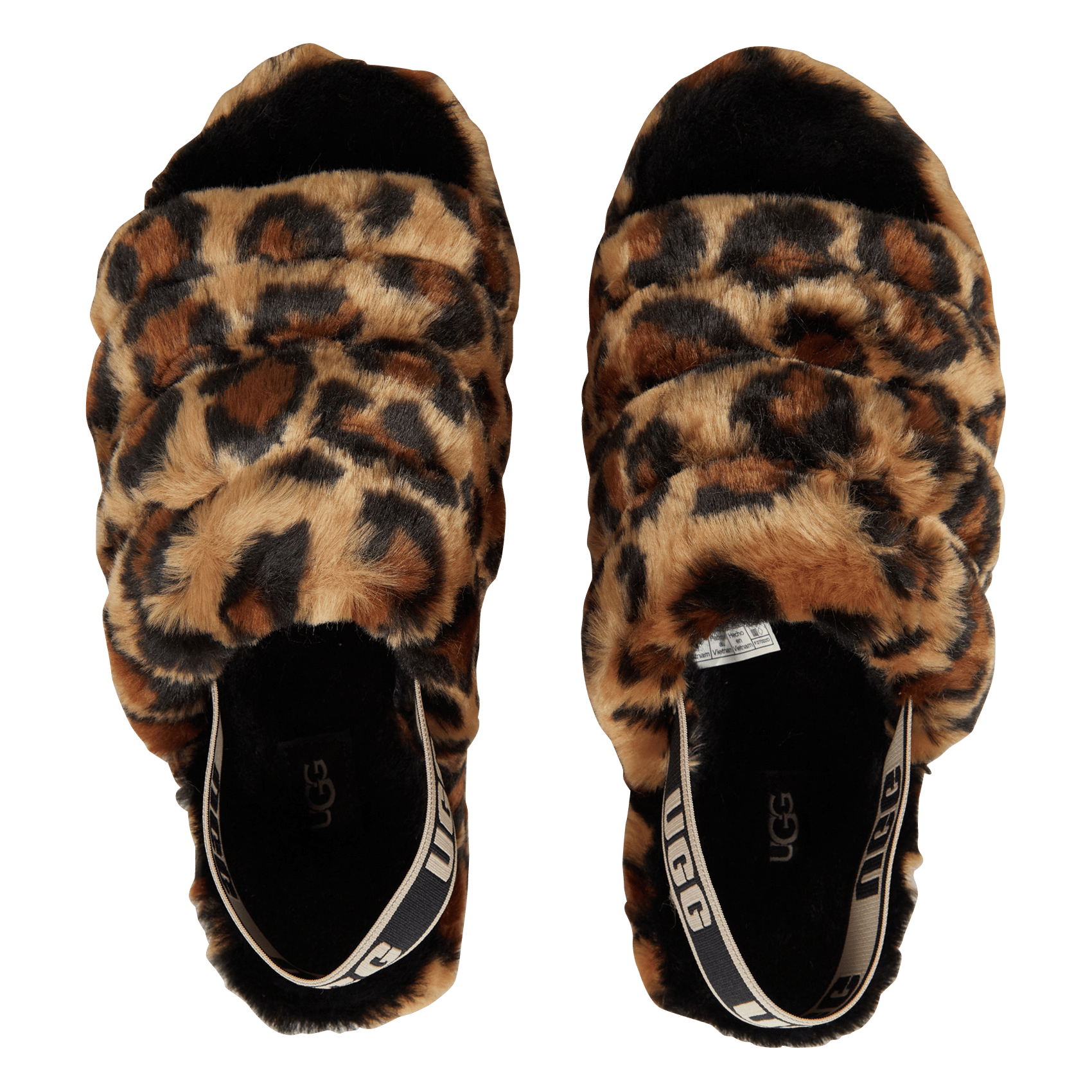 Sloffen Van Bont Met Print Natural Ugg - Dames | Place des Tendances
