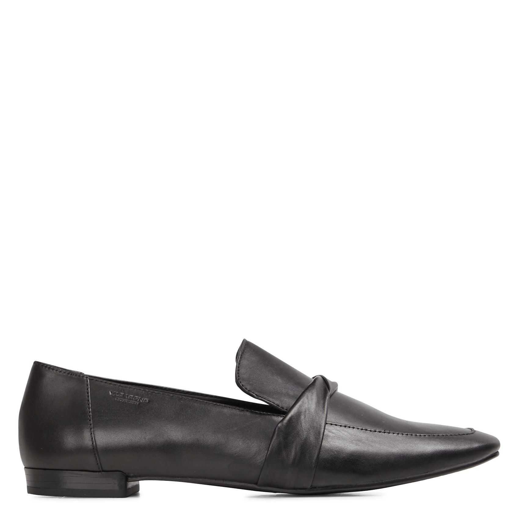 Sale Leren Mocassins Met Kleine Hak Black Vagabond - Dames | Place des  Tendances