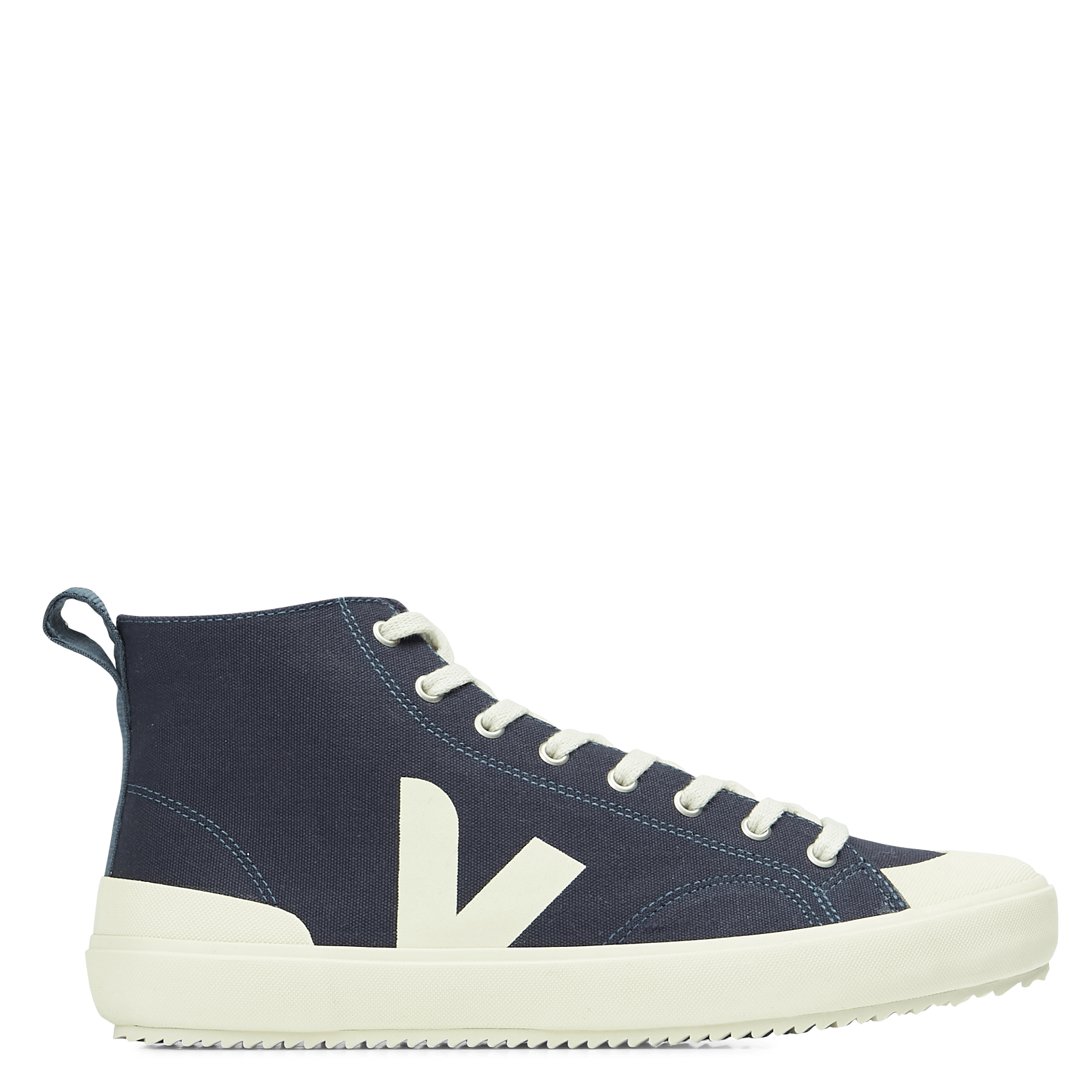 Sale Hoge Sneakers Van Biologisch Katoen Marine Pierre Veja - Heren | Place  des Tendances