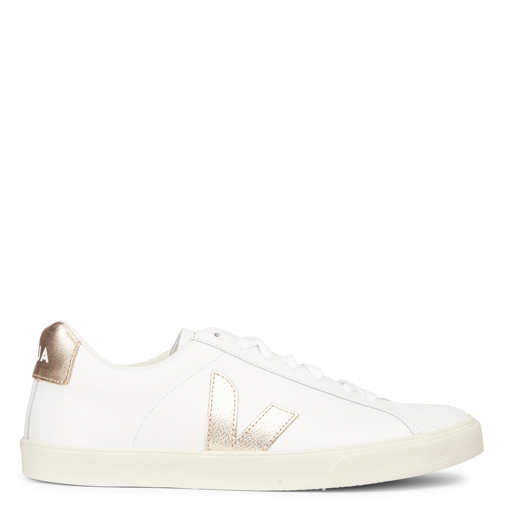 Leren Sneakers - Veja Esplar Logo Extra White Platine Veja - Dames | Place  des Tendances