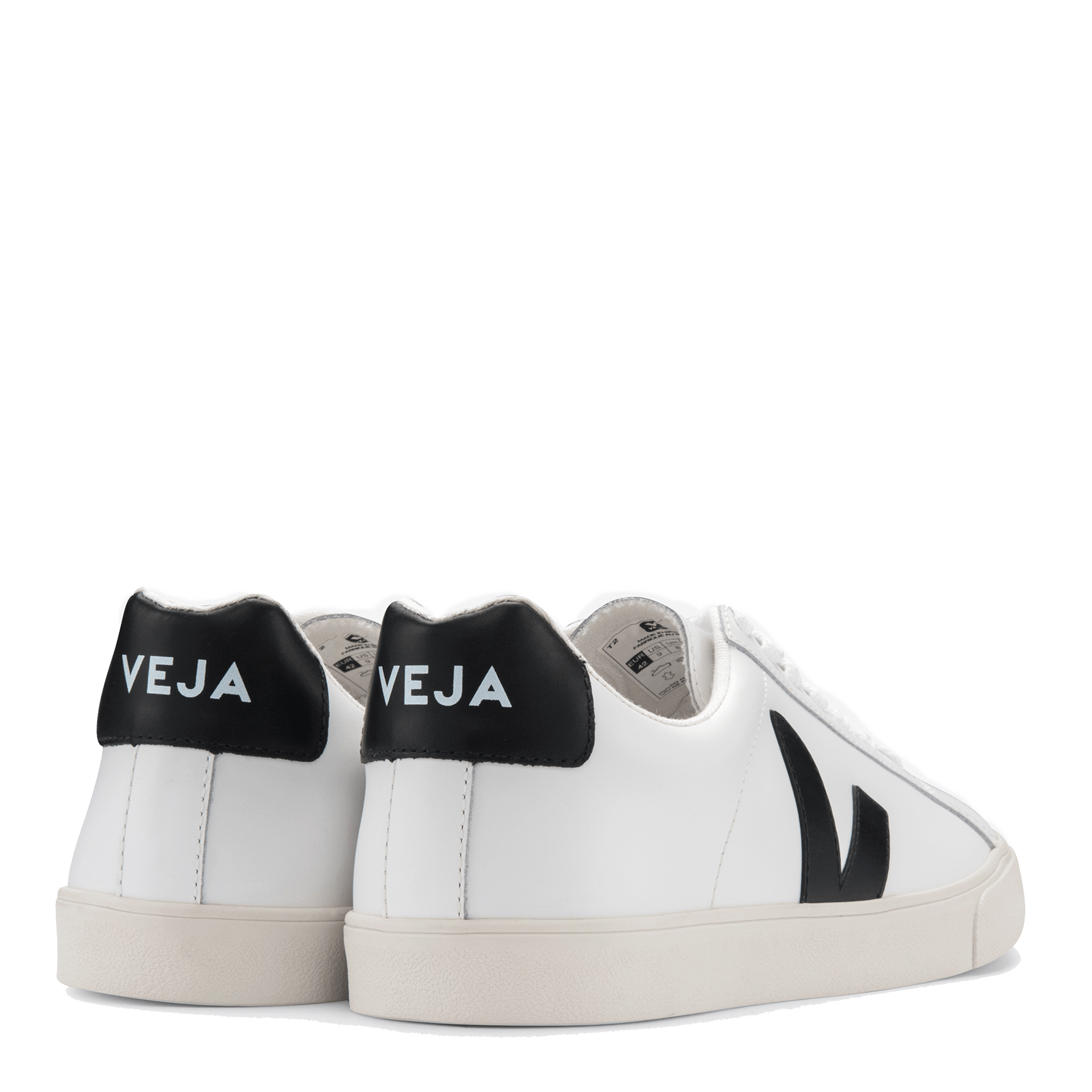 Veja Heren Sneakers Wit zwart led v sneaker | Van den Assem