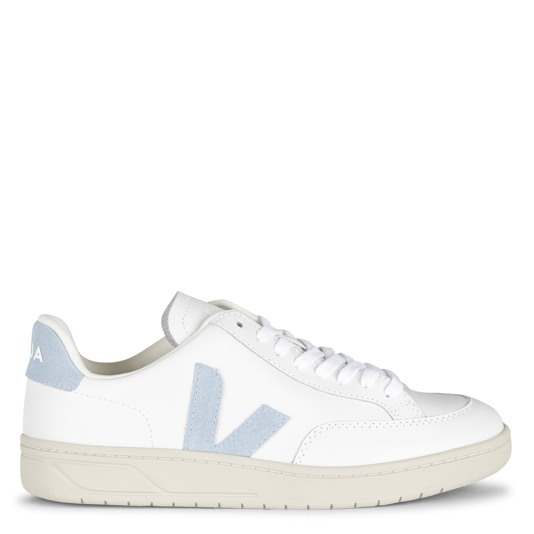Leren Sneakers - Veja V-12 Extra White Steel Veja - Dames | Place des  Tendances