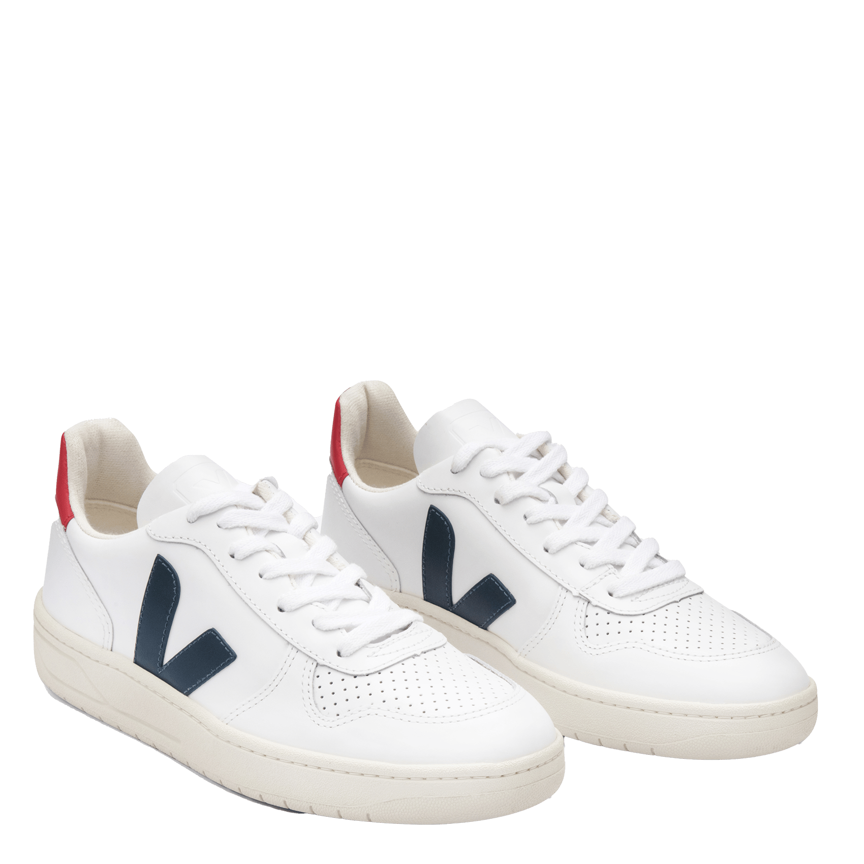 Leren Sneakers - Veja V-10 Extra White Nautico Pekin Veja - Heren | Place  des Tendances