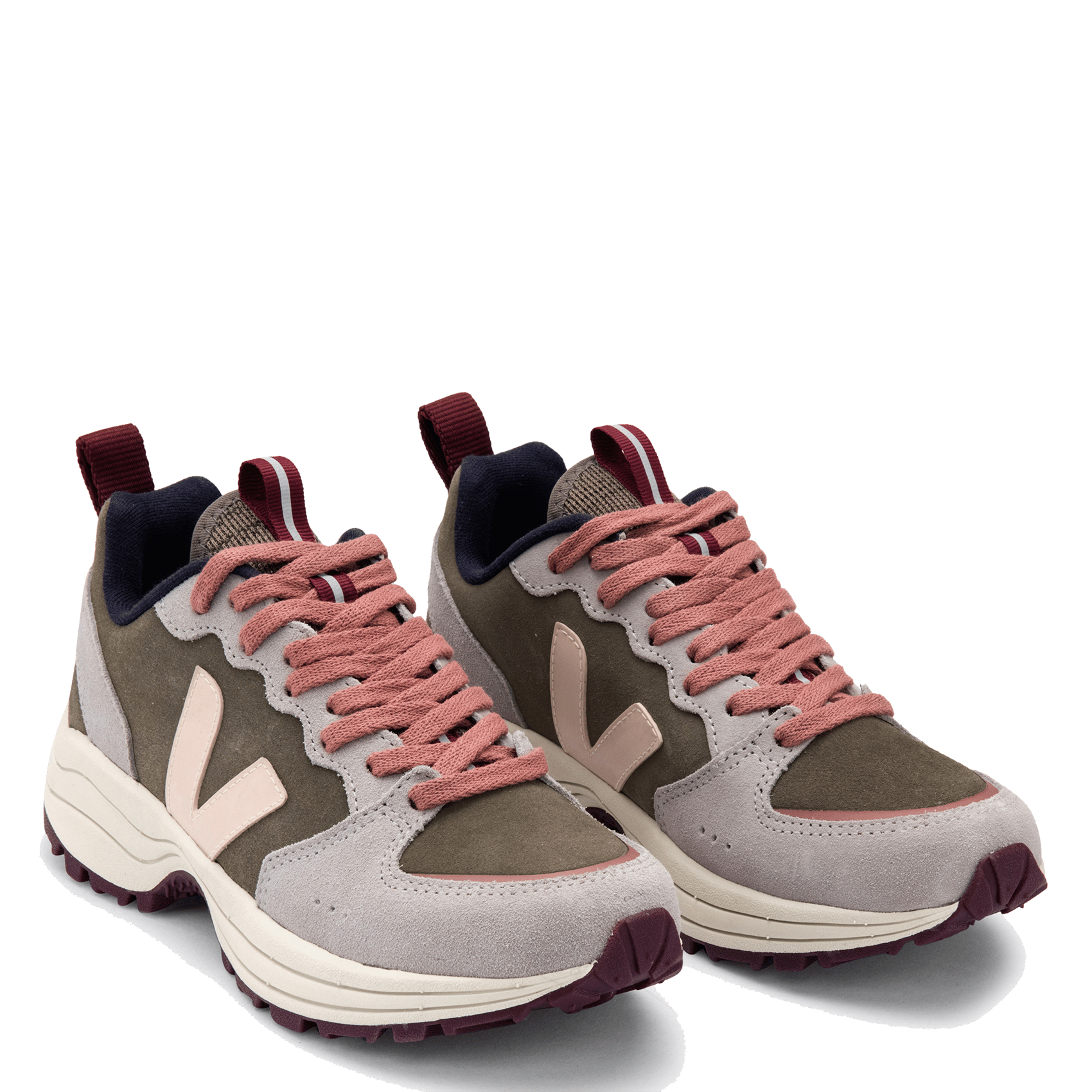 Suède Sneakers - Veja Venturi Kaki Sable Oxford Grey Veja - Dames | Place  des Tendances