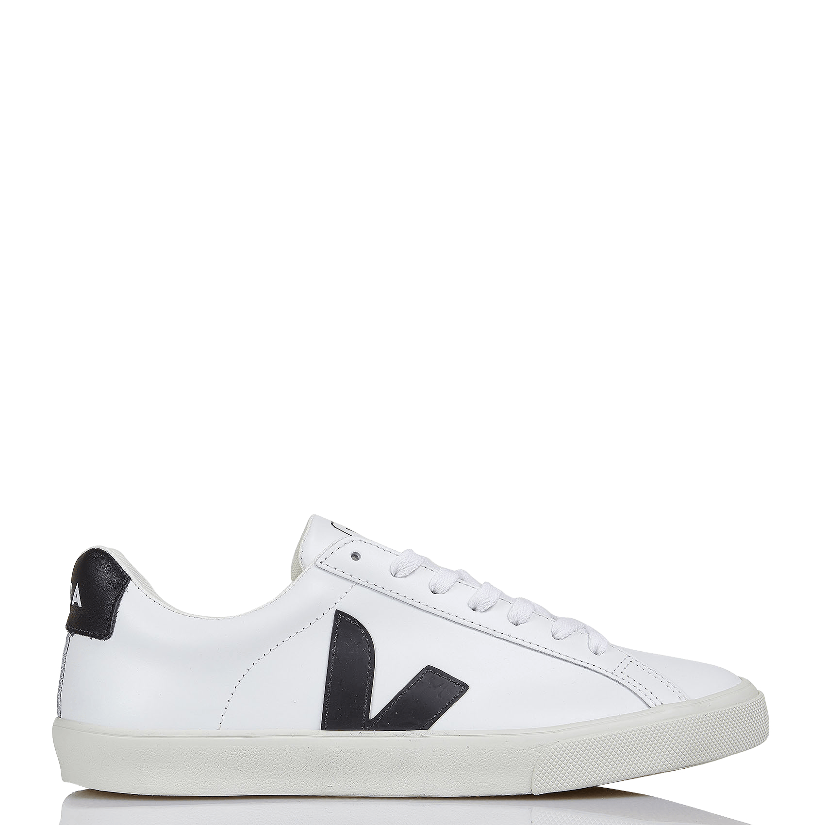 Sale Veja Esplar - Leren Sneakers Extra White Black Veja - Dames | Place  des Tendances