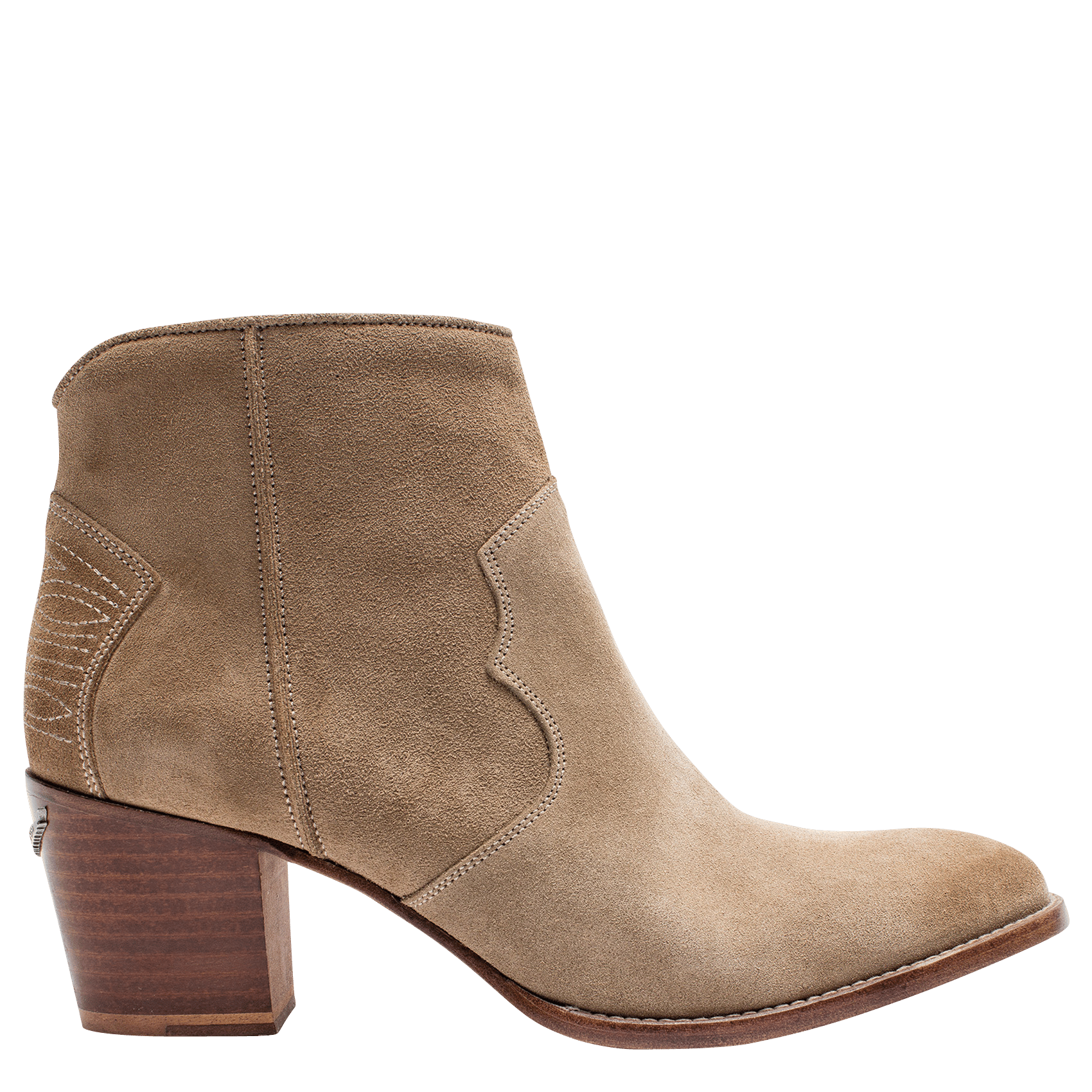 Leren Laarzen Met Hak Taupe Zadig\u0026voltaire - Dames | Place des Tendances