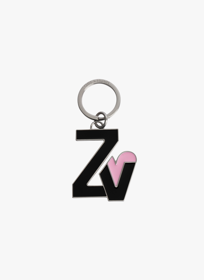 ZADIG&VOLTAIRE Pasjeshouder met logo  ZV | Zwart