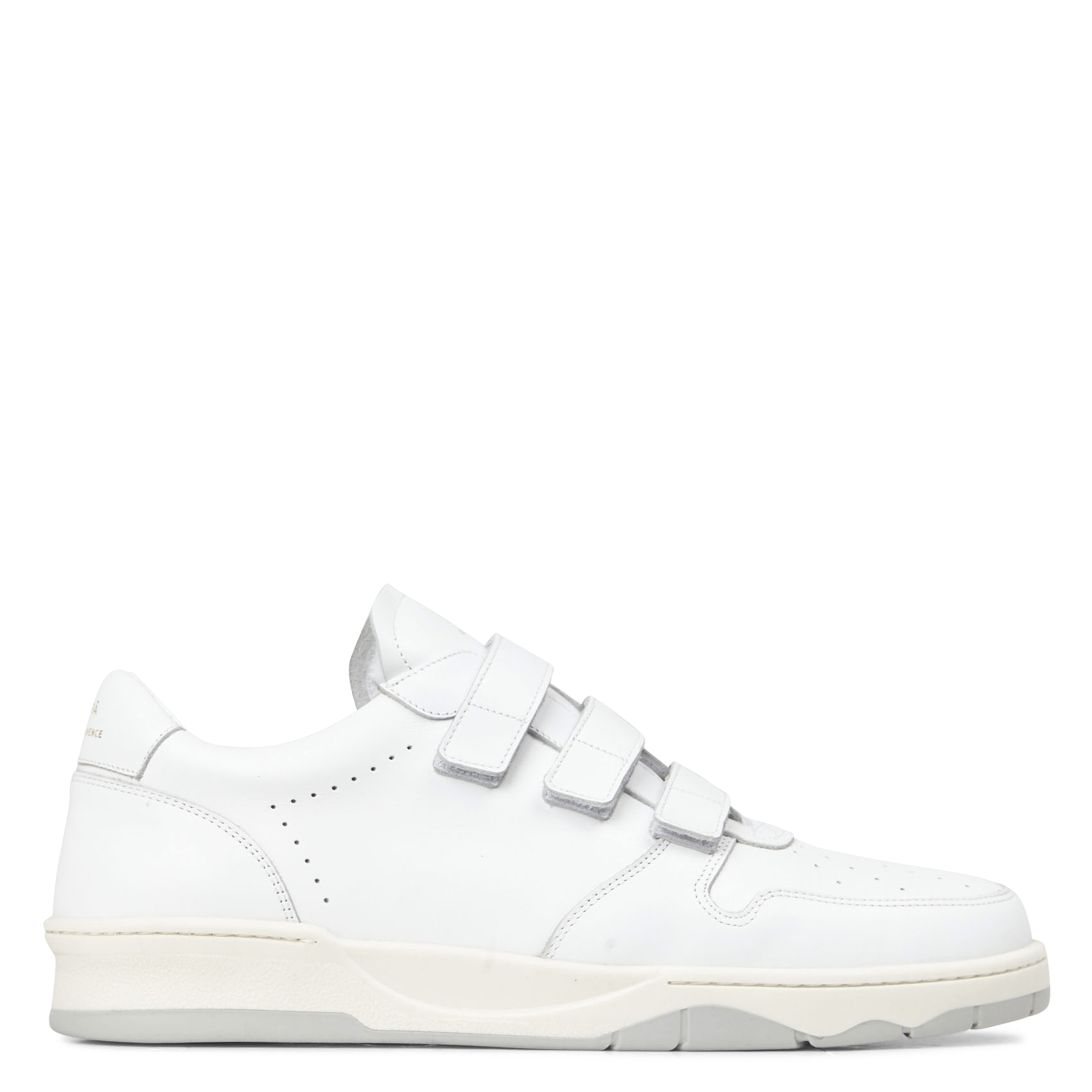 Lage Leren Sneakers Met Klittenband White Zespa - Heren | Place des  Tendances